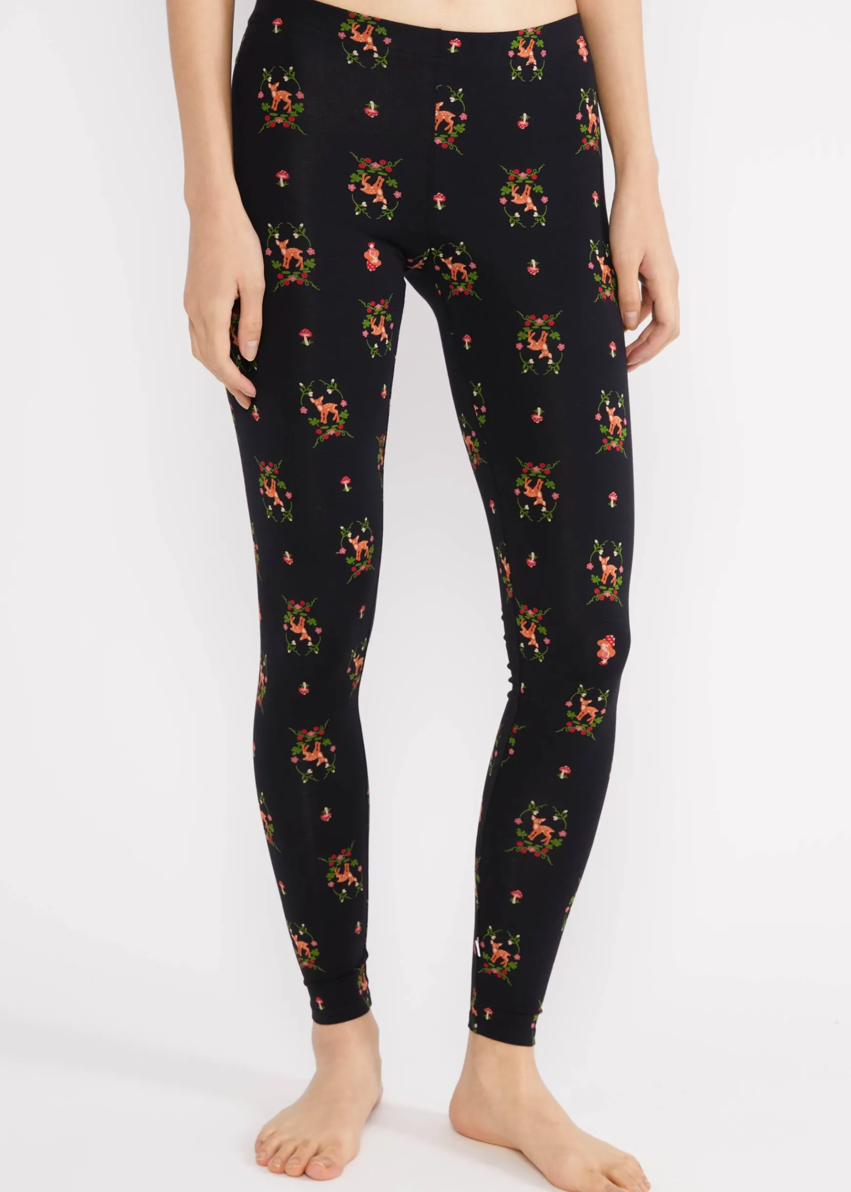 Damen Blutsgeschwister Leggings|Lange Leggings|Baumwoll-Leggings Lovely Legs