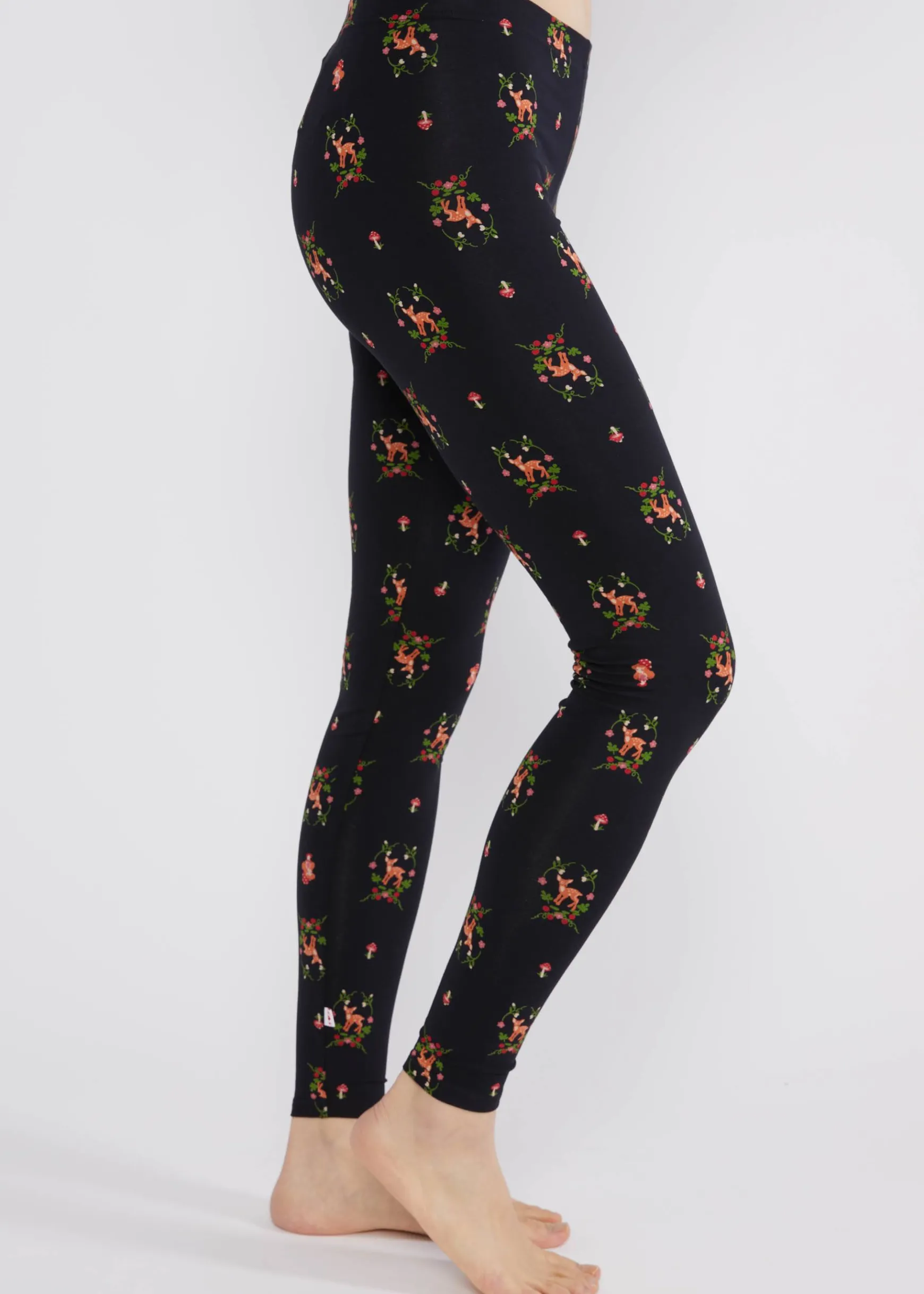 Damen Blutsgeschwister Leggings|Lange Leggings|Baumwoll-Leggings Lovely Legs