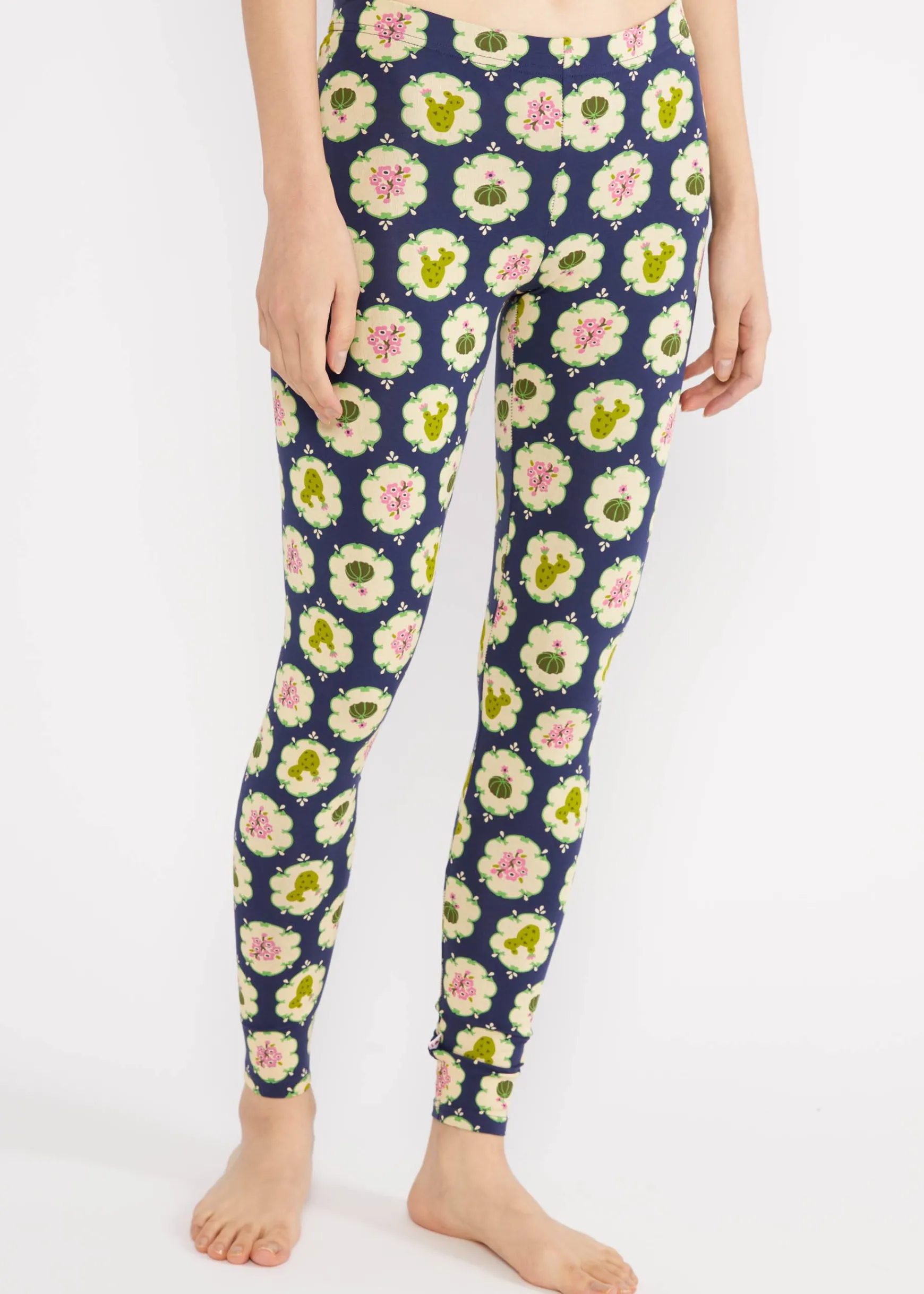 Damen Blutsgeschwister Leggings|Lange Leggings|Baumwoll-Leggings Lovely Legs