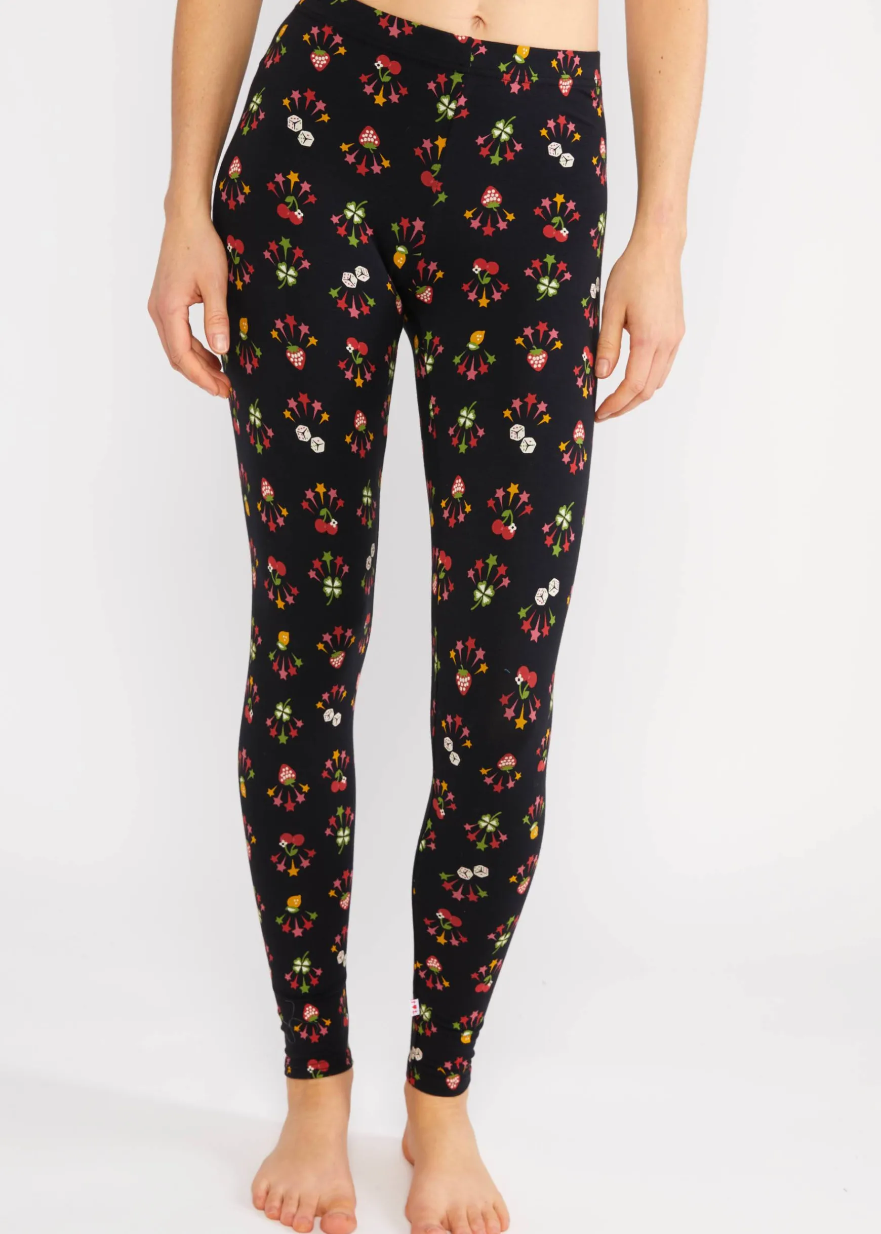 Damen Blutsgeschwister Leggings|Lange Leggings|Baumwoll-Leggings Lovely Legs