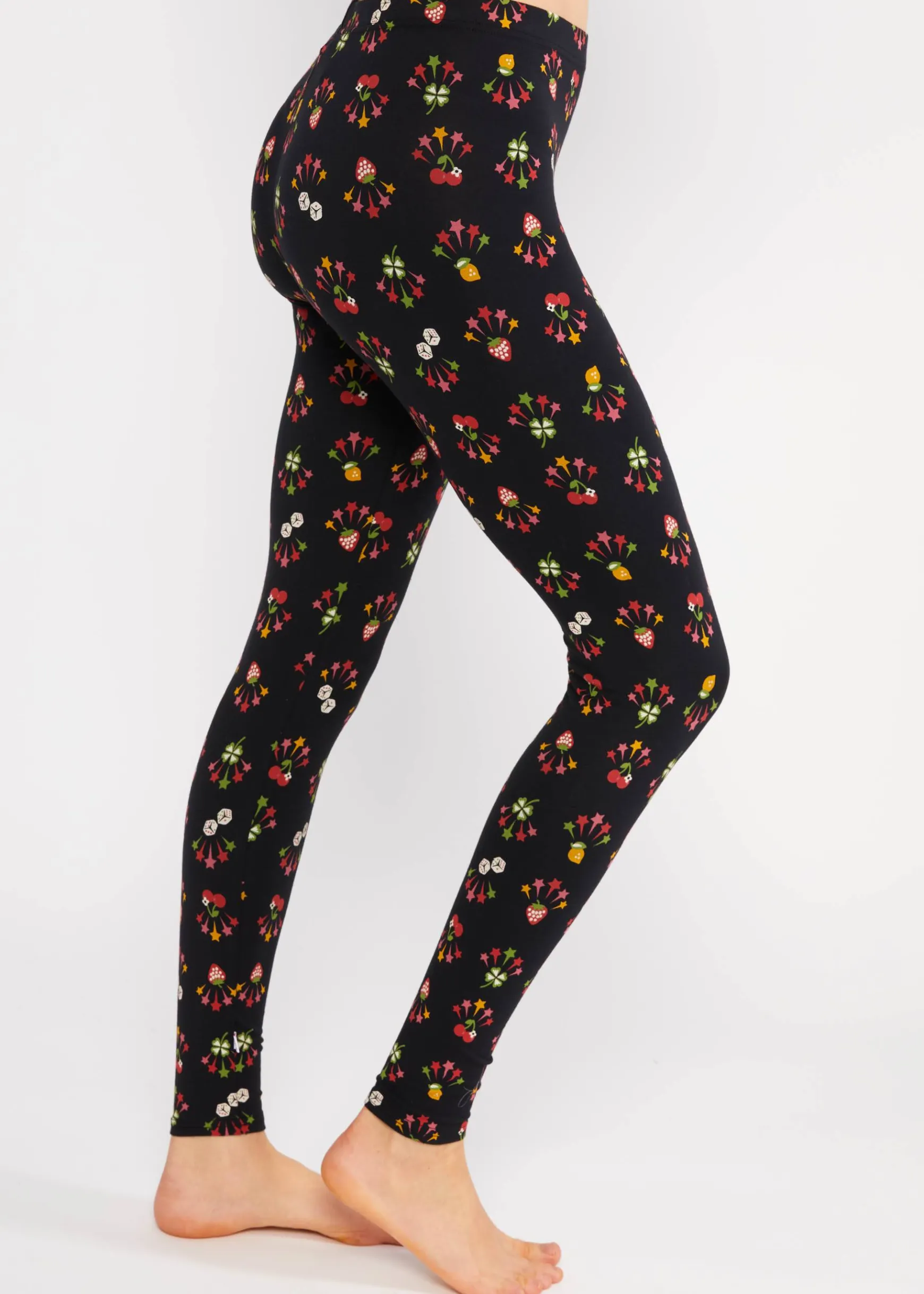 Damen Blutsgeschwister Leggings|Lange Leggings|Baumwoll-Leggings Lovely Legs