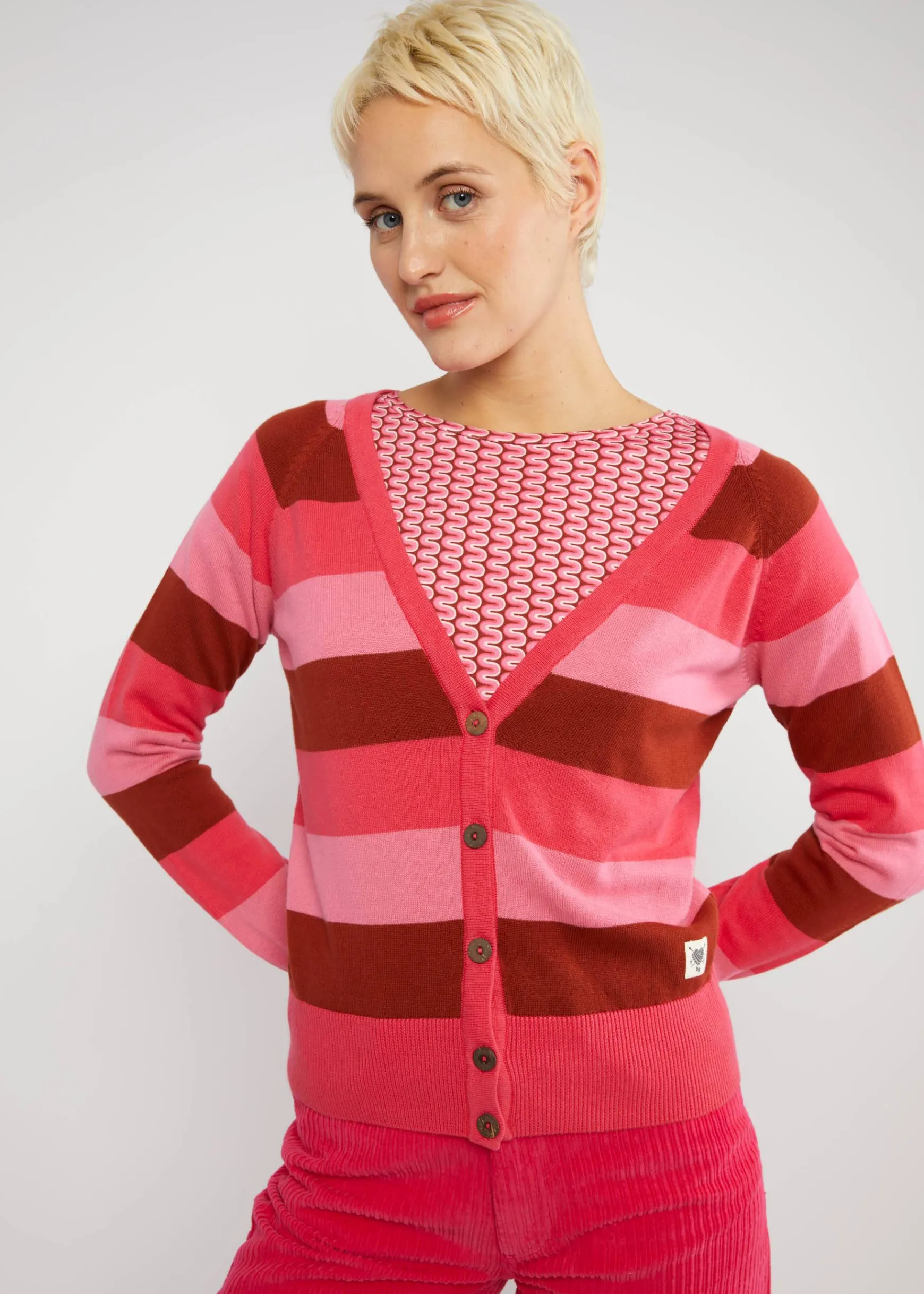 Damen Blutsgeschwister Cardigans|Cardigan Bright Side of Life