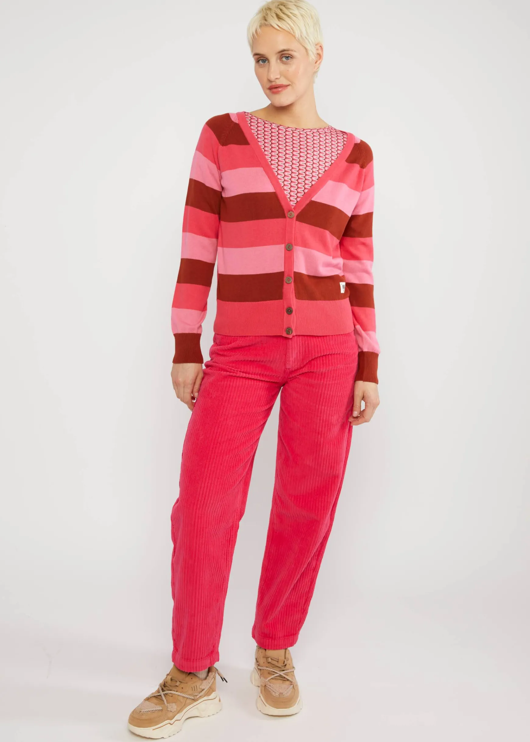 Damen Blutsgeschwister Cardigans|Cardigan Bright Side of Life