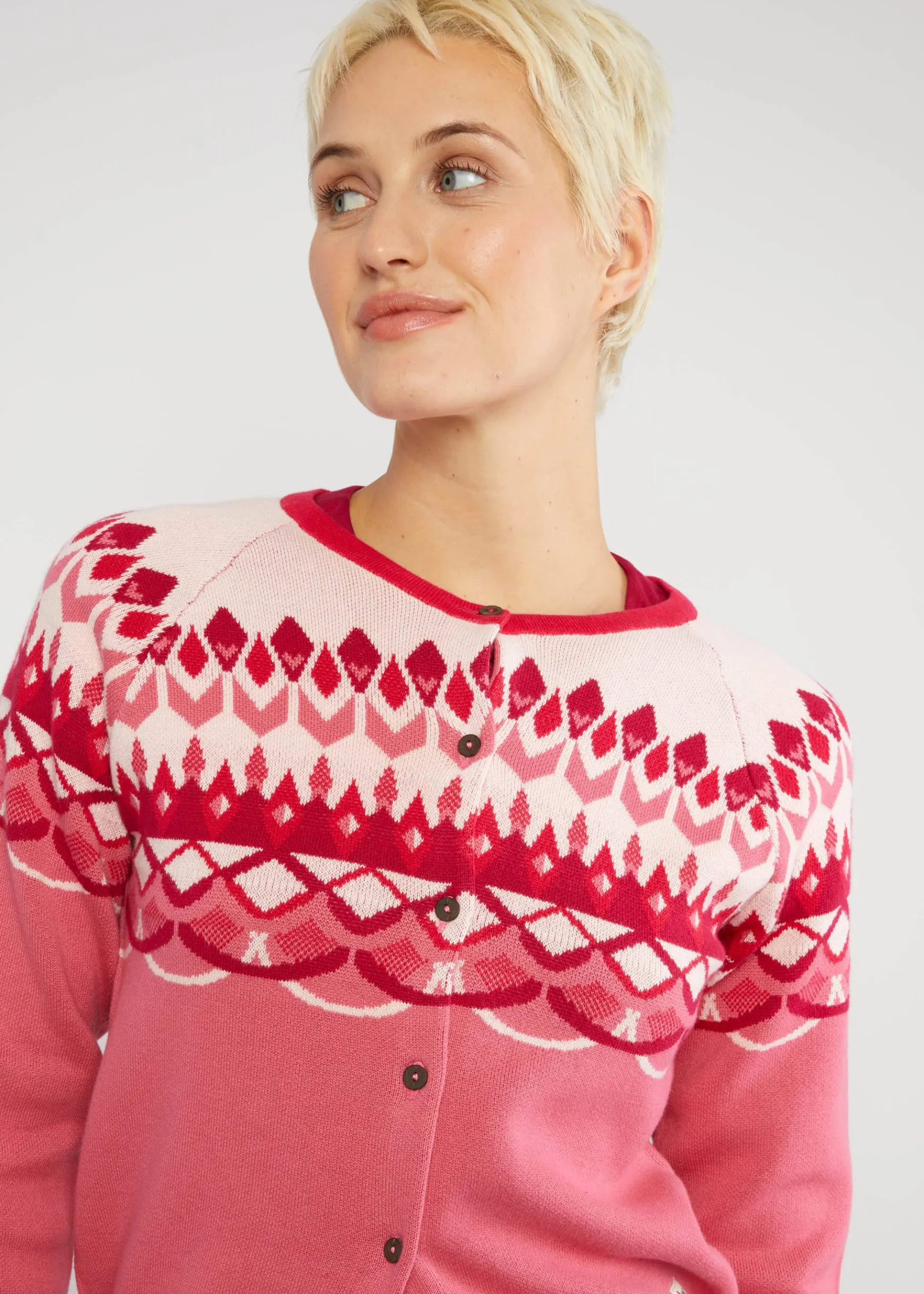 Damen Blutsgeschwister Cardigans|Cardigan Happy Heritage