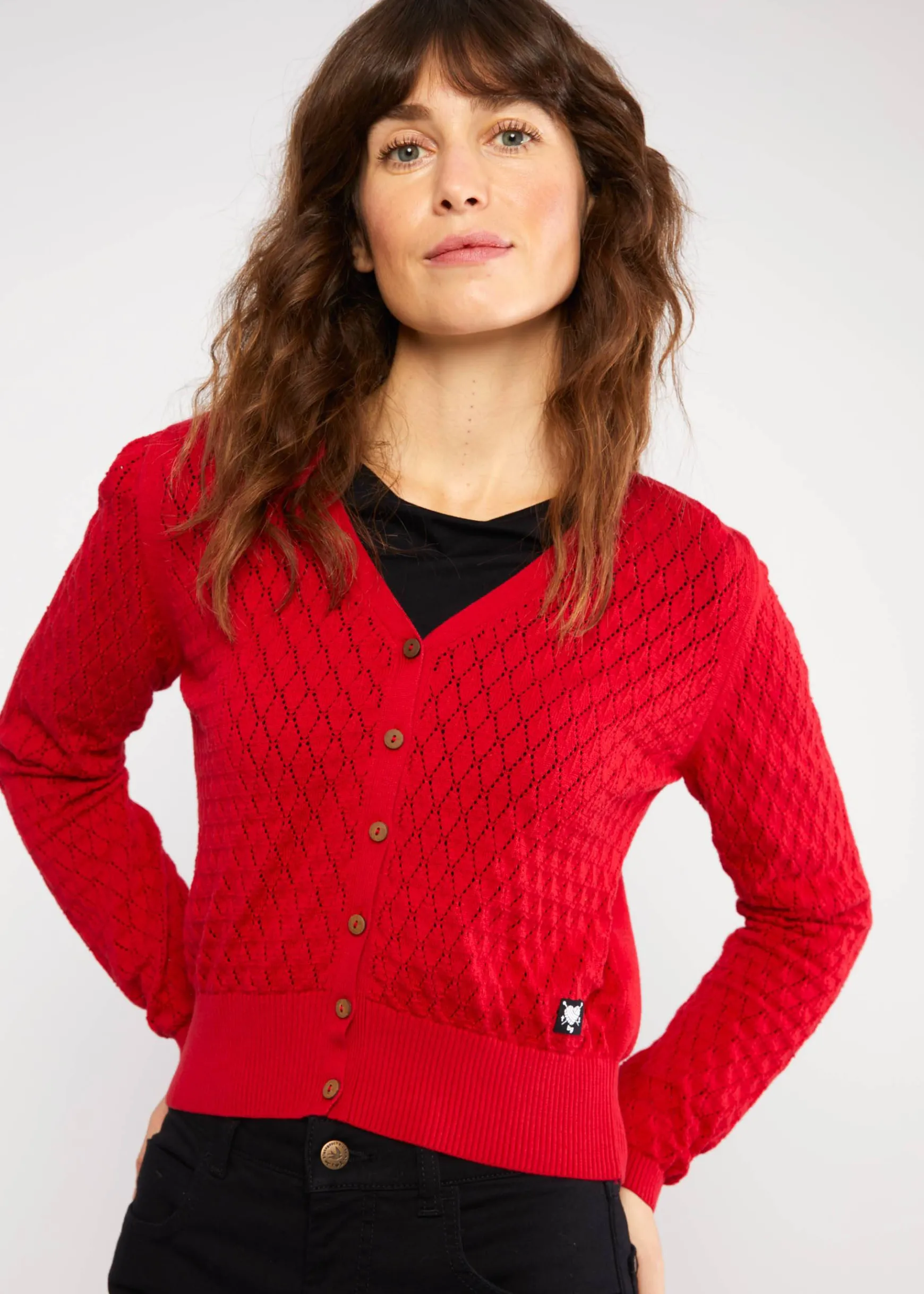 Damen Blutsgeschwister Cardigans|Cardigan Save the World
