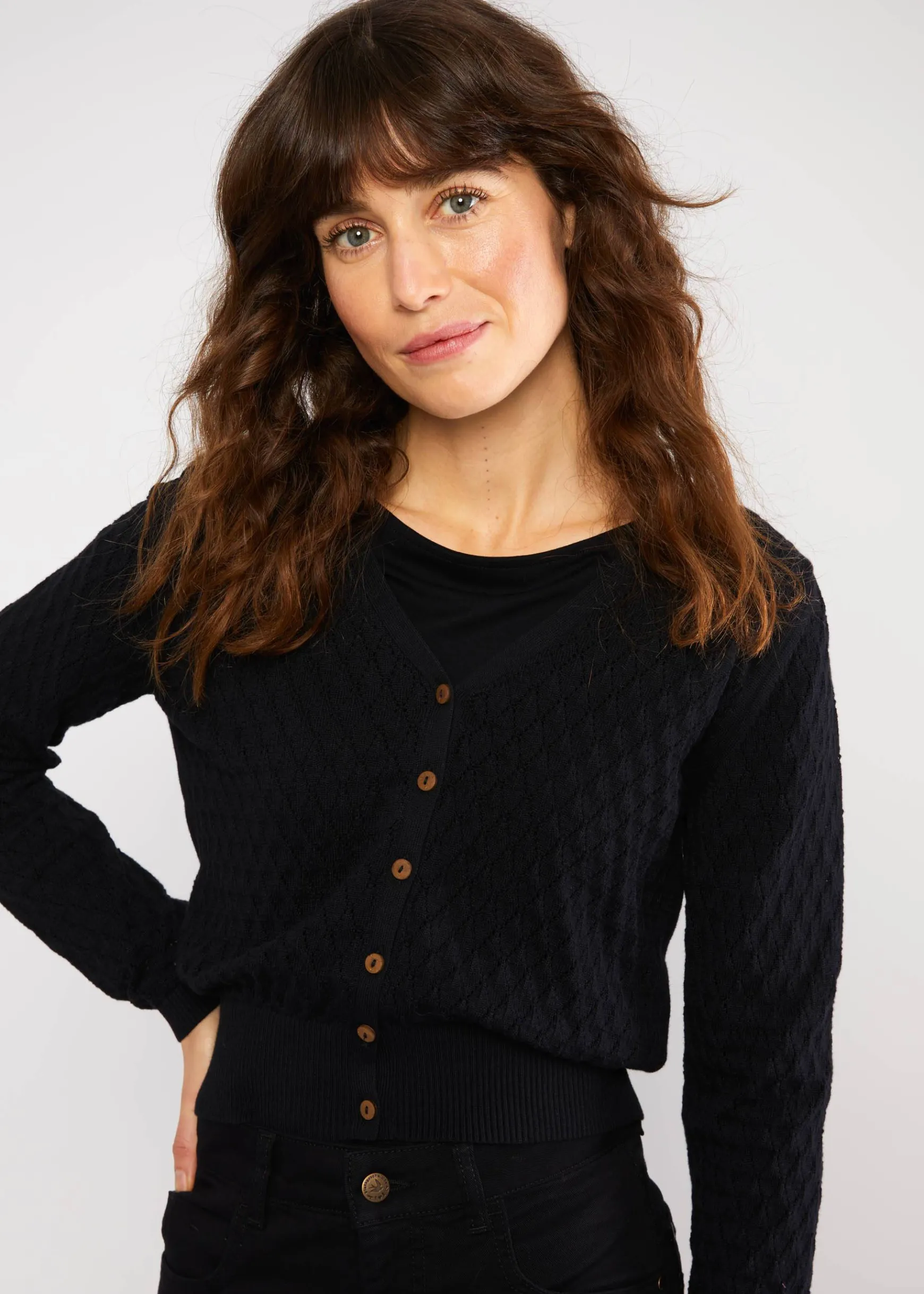 Damen Blutsgeschwister Cardigans|Cardigan Save the World