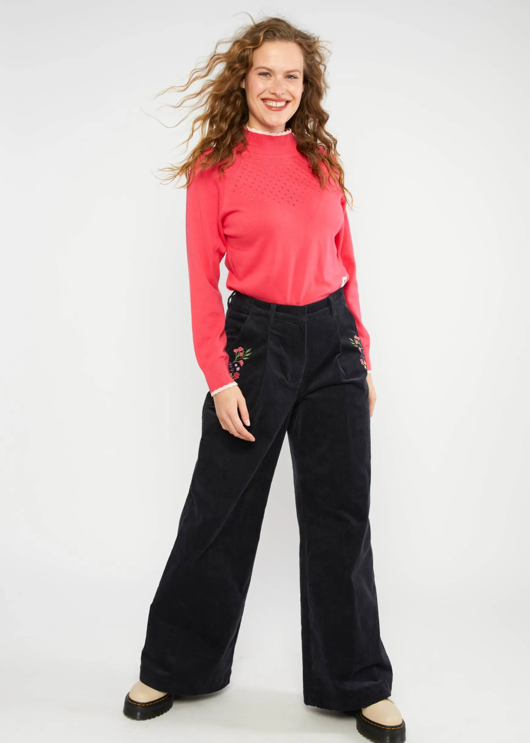 Damen Blutsgeschwister Stoffhosen|Cordhose Deedericksbockers
