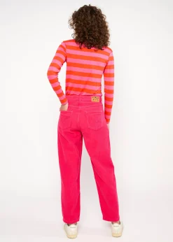Damen Blutsgeschwister Cordhosen|Stoffhosen|Cordhose High Waist Olotte
