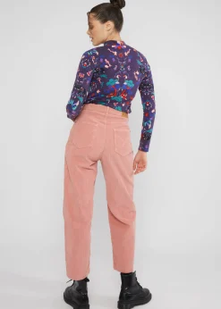 Damen Blutsgeschwister Cordhosen|Stoffhosen|Cordhose High Waist Olotte