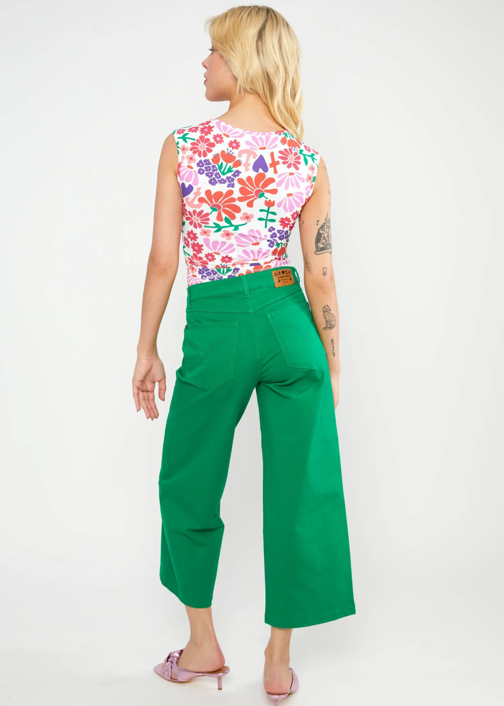 Damen Blutsgeschwister Stoffhosen|Culottes|Culotte High Waist Culotte