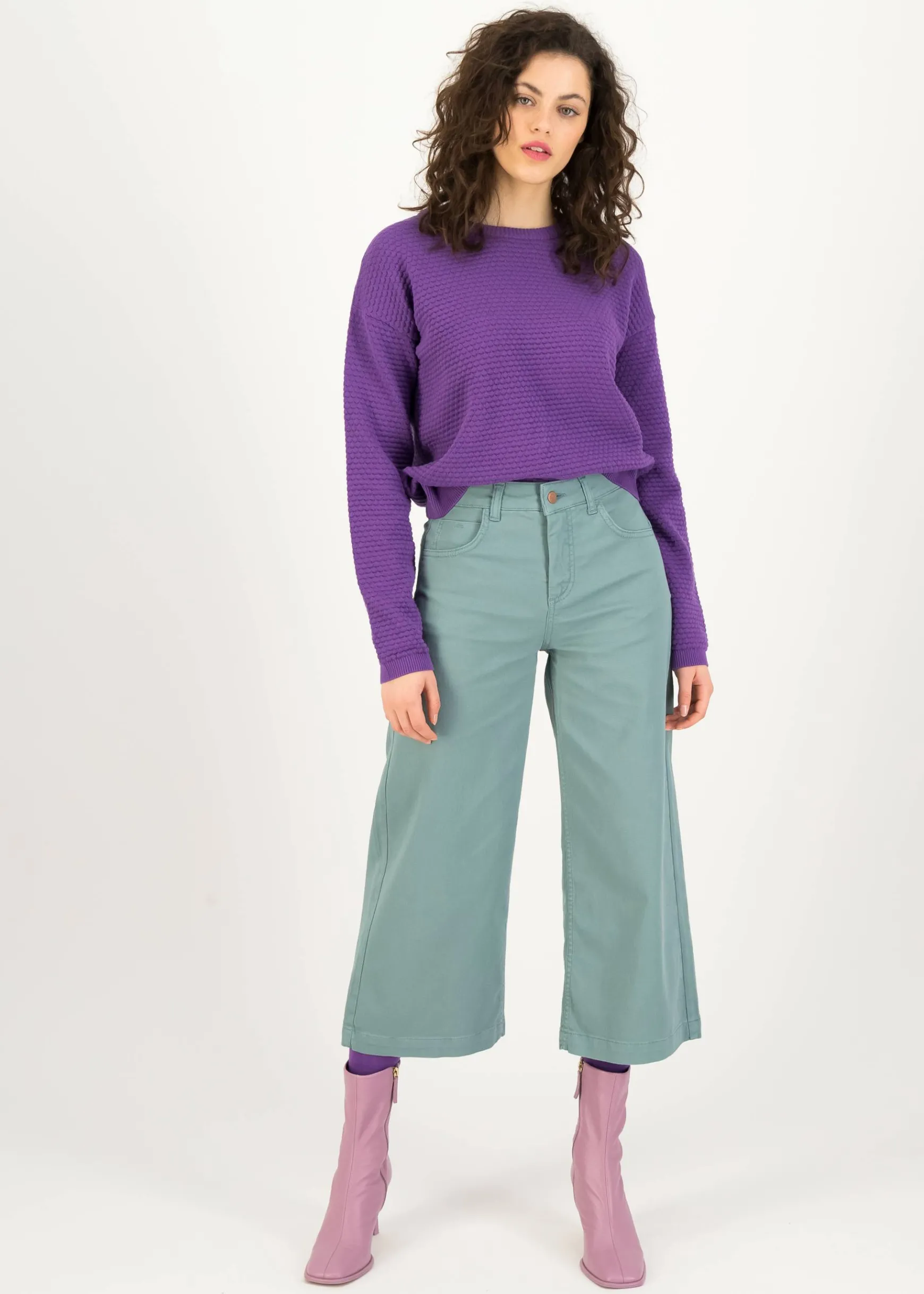 Damen Blutsgeschwister Culottes|Stoffhosen|Culotte High Waist Culotte