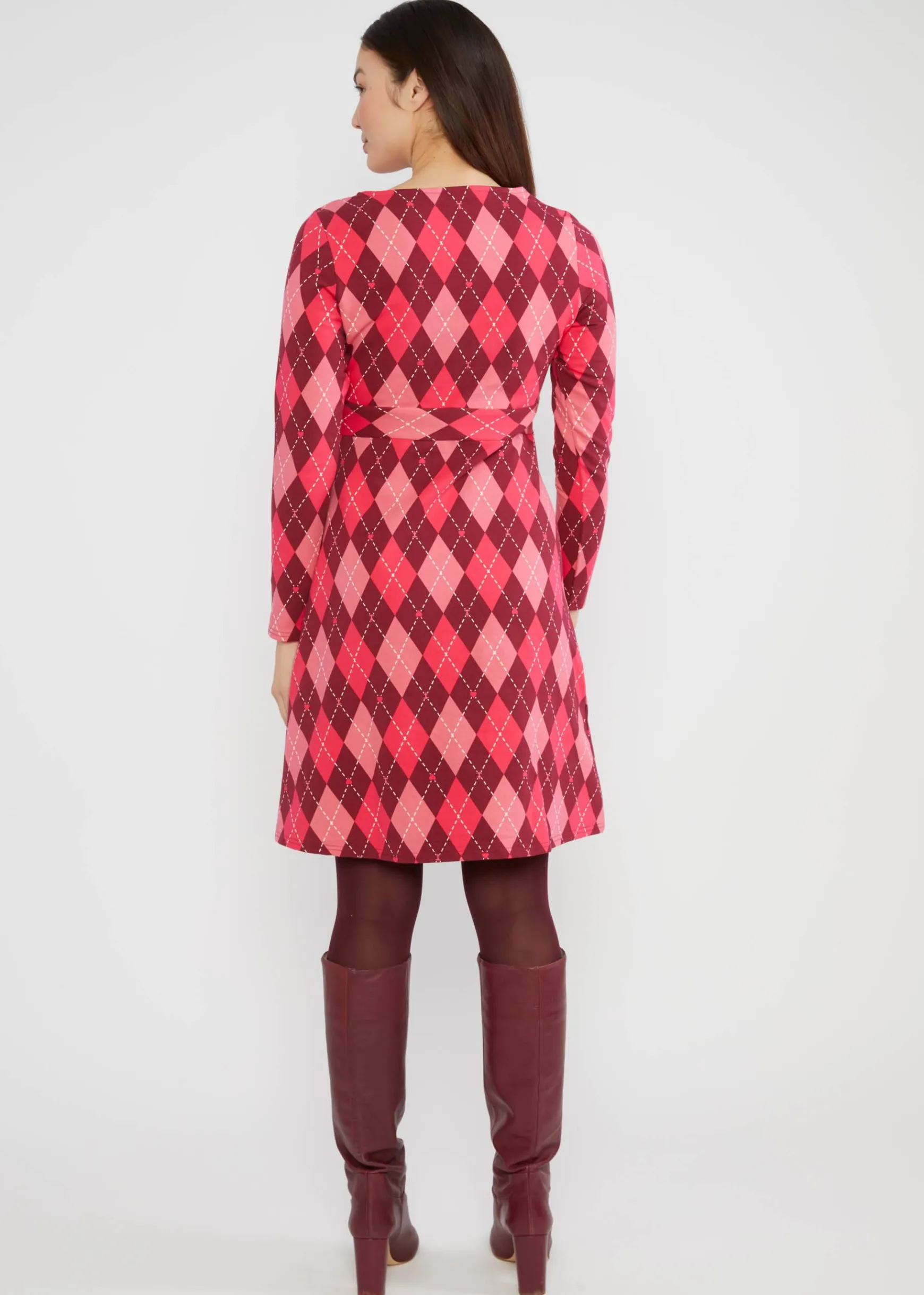 Damen Blutsgeschwister Sweatkleider|Knielange Kleider|Etuikleid Home Sweet Home
