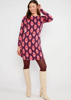 Damen Blutsgeschwister Sweatkleider|Minikleider|Etuikleid Mod a Hulu