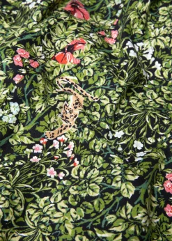 Damen Blutsgeschwister Knielange Kleider|Festliches Kleid Falbala Festival