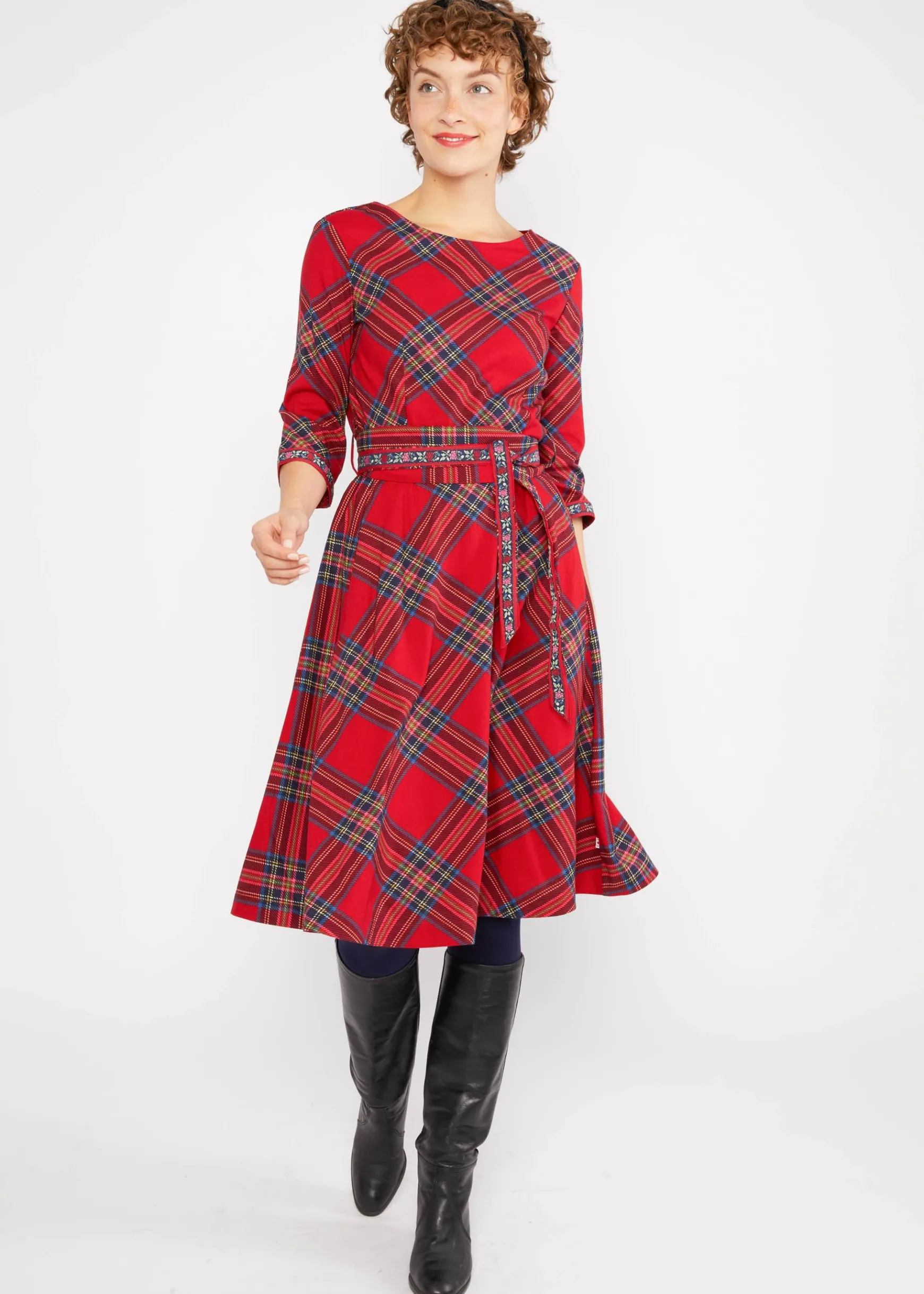 Damen Blutsgeschwister Knielange Kleider|Festliches Kleid Kisses Sweeter than Wine