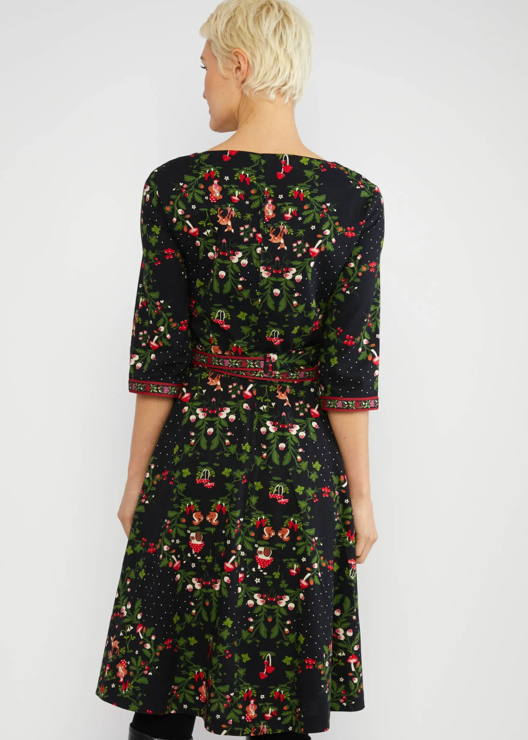 Damen Blutsgeschwister Knielange Kleider|Festliches Kleid Kisses Sweeter than Wine