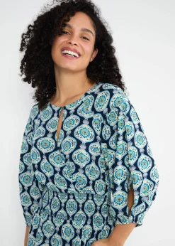 Damen Blutsgeschwister Maxikleider|Festliches Kleid Oho Ki Boho