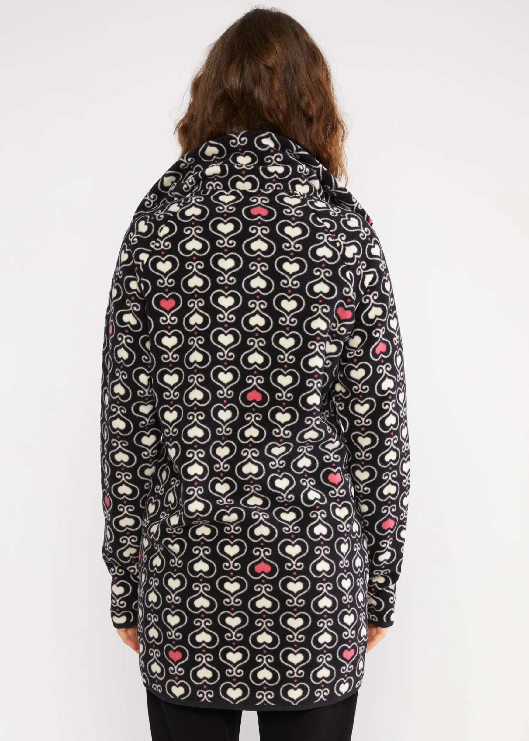 Damen Blutsgeschwister Übergangsjacken|Zip-Jacken|Fleecejacke Hu00FCttenzauber Long
