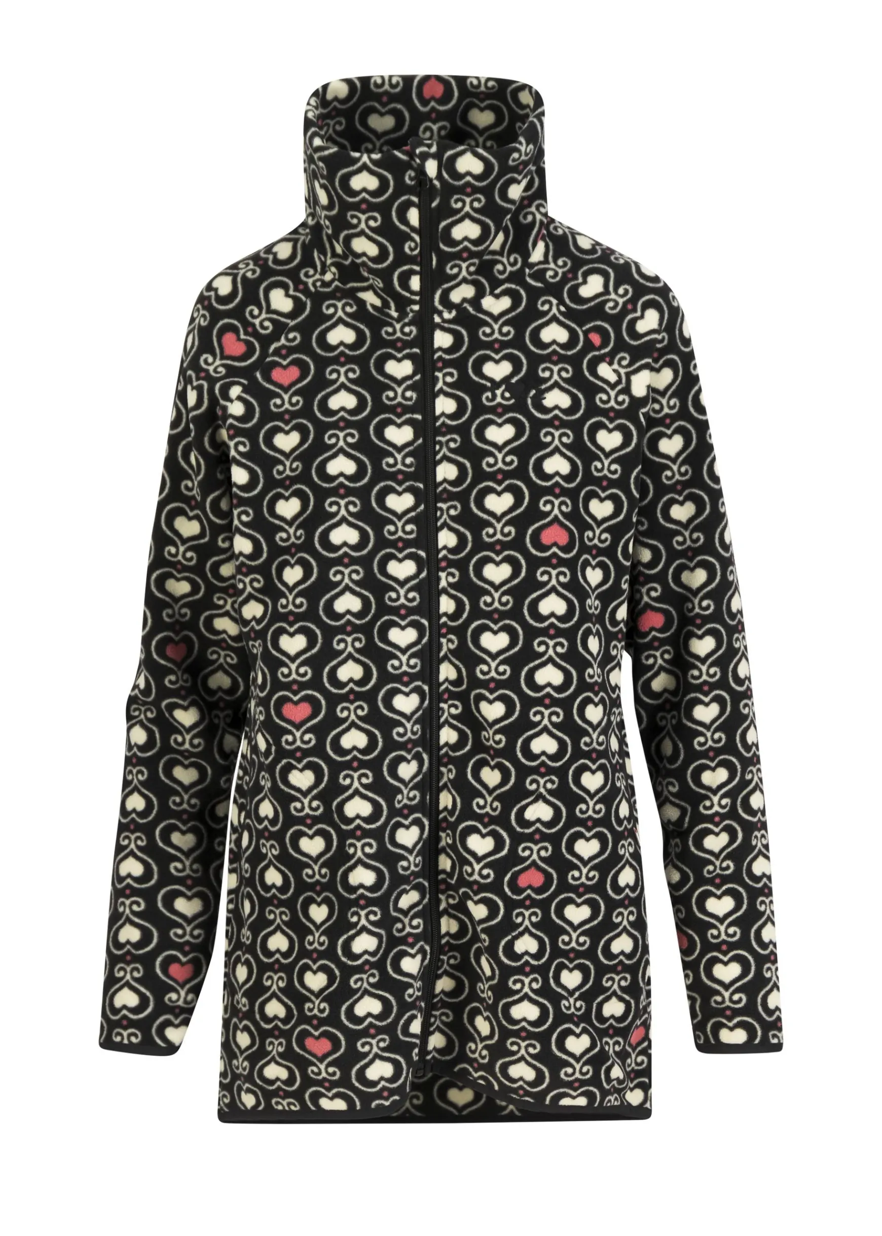 Damen Blutsgeschwister Übergangsjacken|Zip-Jacken|Fleecejacke Hu00FCttenzauber Long