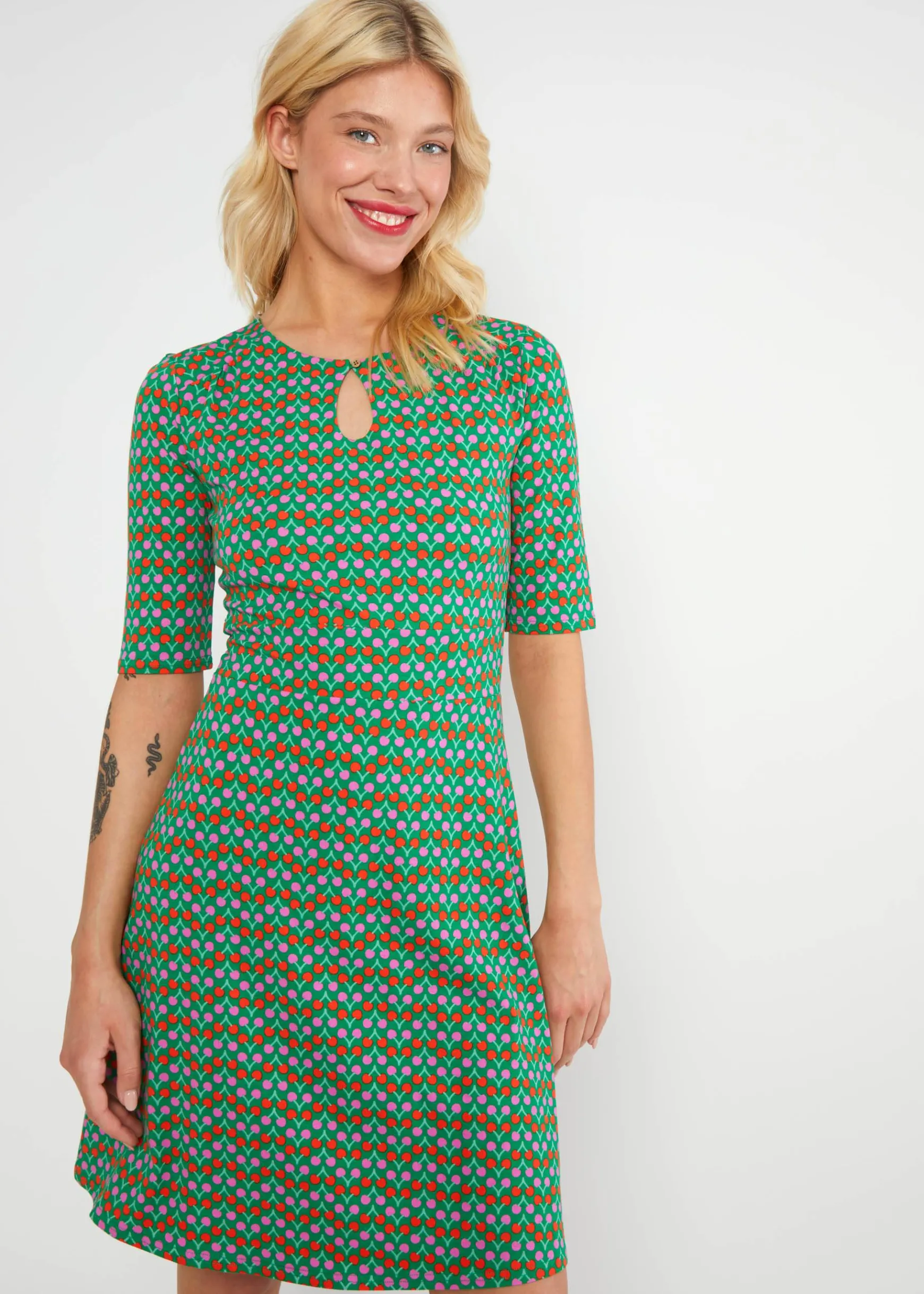 Damen Blutsgeschwister Jerseykleider|Minikleider|Freizeitkleid Hootchy Kootchy Petite