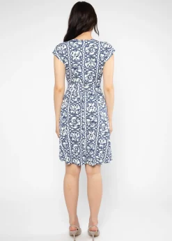 Damen Blutsgeschwister Jerseykleider|Knielange Kleider|Freizeitkleid La Vie est Belle
