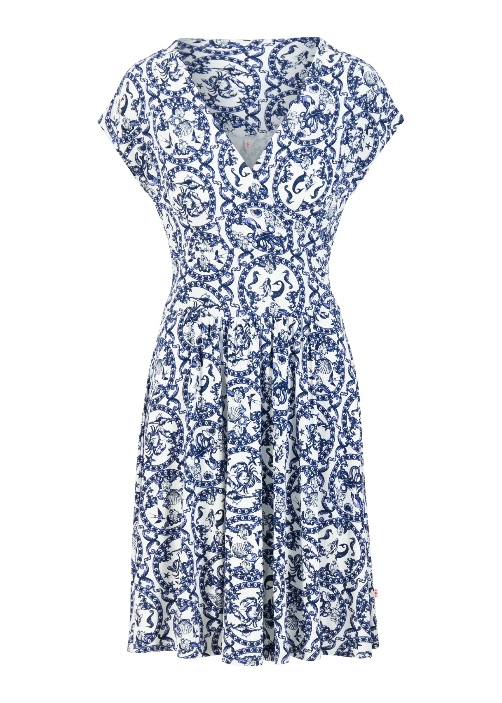 Damen Blutsgeschwister Jerseykleider|Knielange Kleider|Freizeitkleid La Vie est Belle