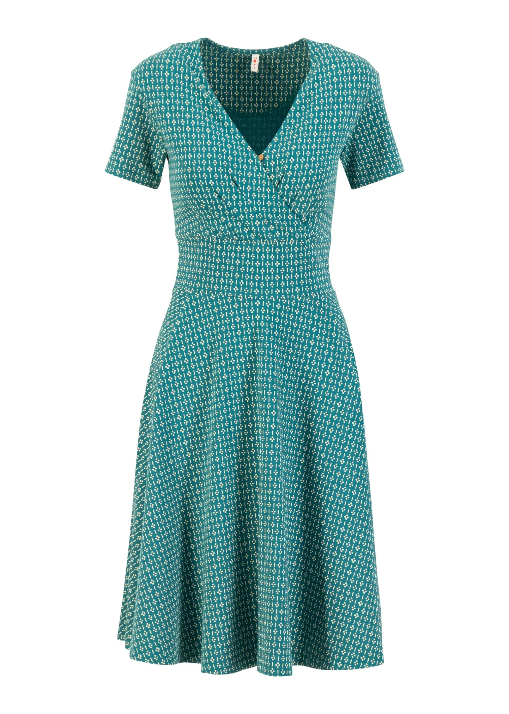 Damen Blutsgeschwister Jerseykleider|Knielange Kleider|Freizeitkleid Shalala Tralala Spring
