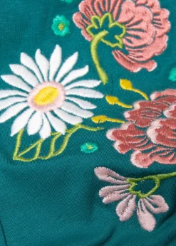Damen Blutsgeschwister Jerseykleider|Knielange Kleider|Freizeitkleid Shalala Tralala Spring