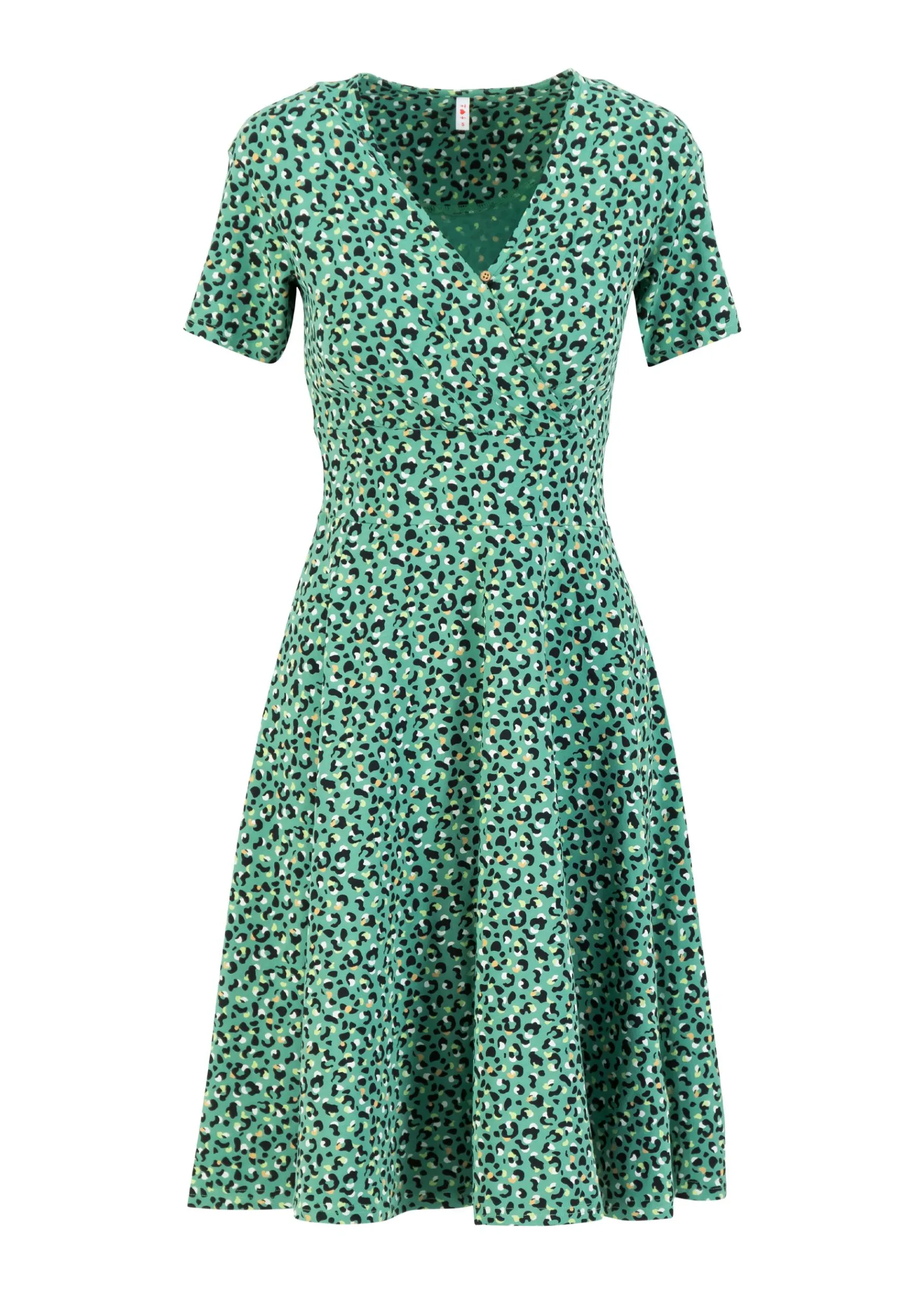 Damen Blutsgeschwister Jerseykleider|Knielange Kleider|Freizeitkleid Shalala Tralala Spring