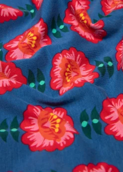 Damen Blutsgeschwister Jerseykleider|Knielange Kleider|Herbstkleid Hot Knot
