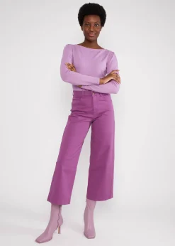 Damen Blutsgeschwister Culottes|Stoffhosen|Hose High Waist Culotte