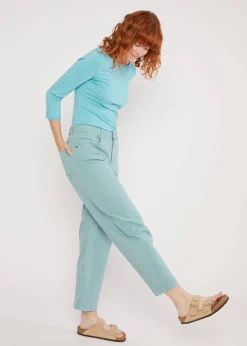 Damen Blutsgeschwister Stoffhosen|7/8-Hosen|Hose High Waist Olotte Remade