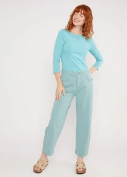 Damen Blutsgeschwister Stoffhosen|7/8-Hosen|Hose High Waist Olotte Remade