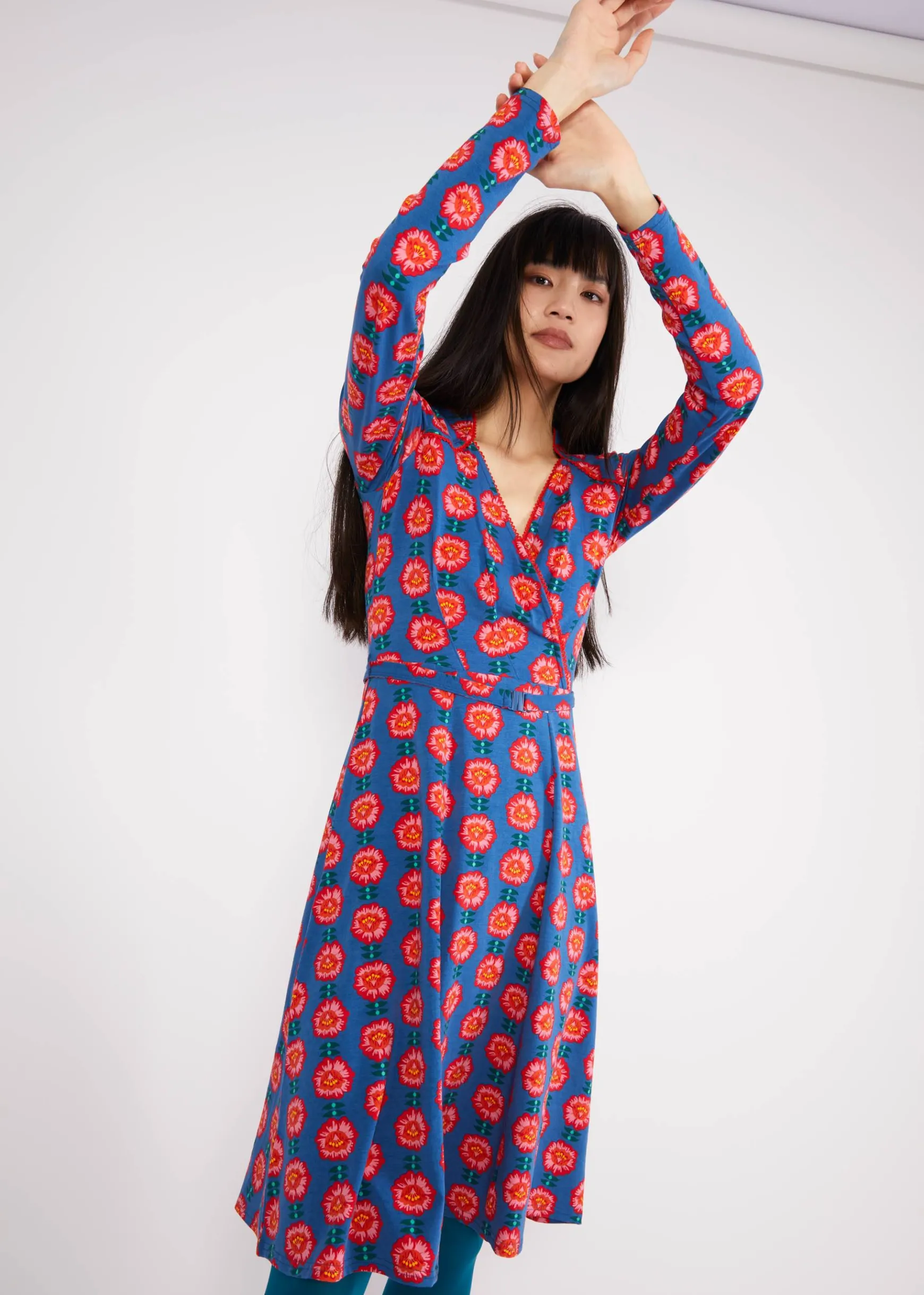 Damen Blutsgeschwister Jerseykleider|Knielange Kleider|Jerseykleid Cache Me, Darling