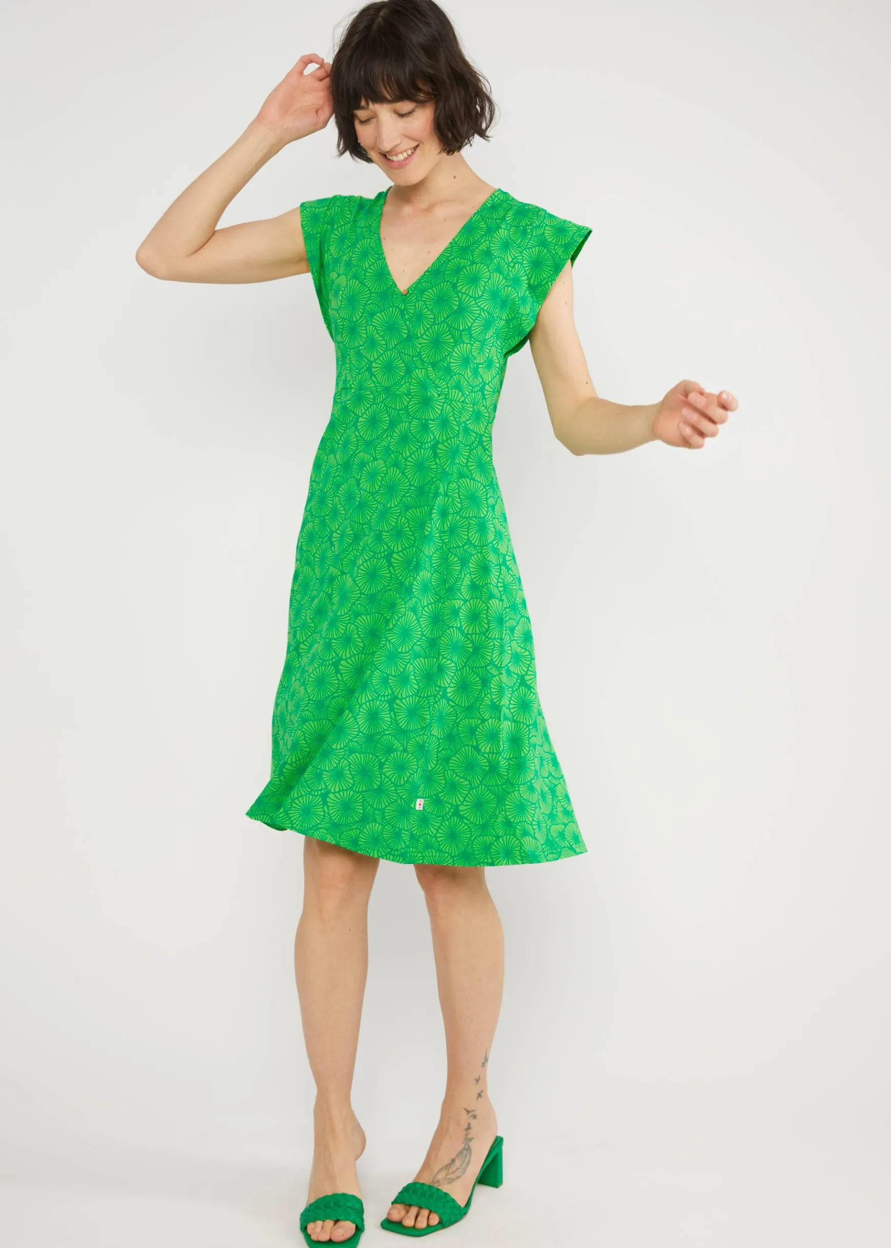 Damen Blutsgeschwister Jerseykleider|Minikleider|Jerseykleid Daydreaming Cache