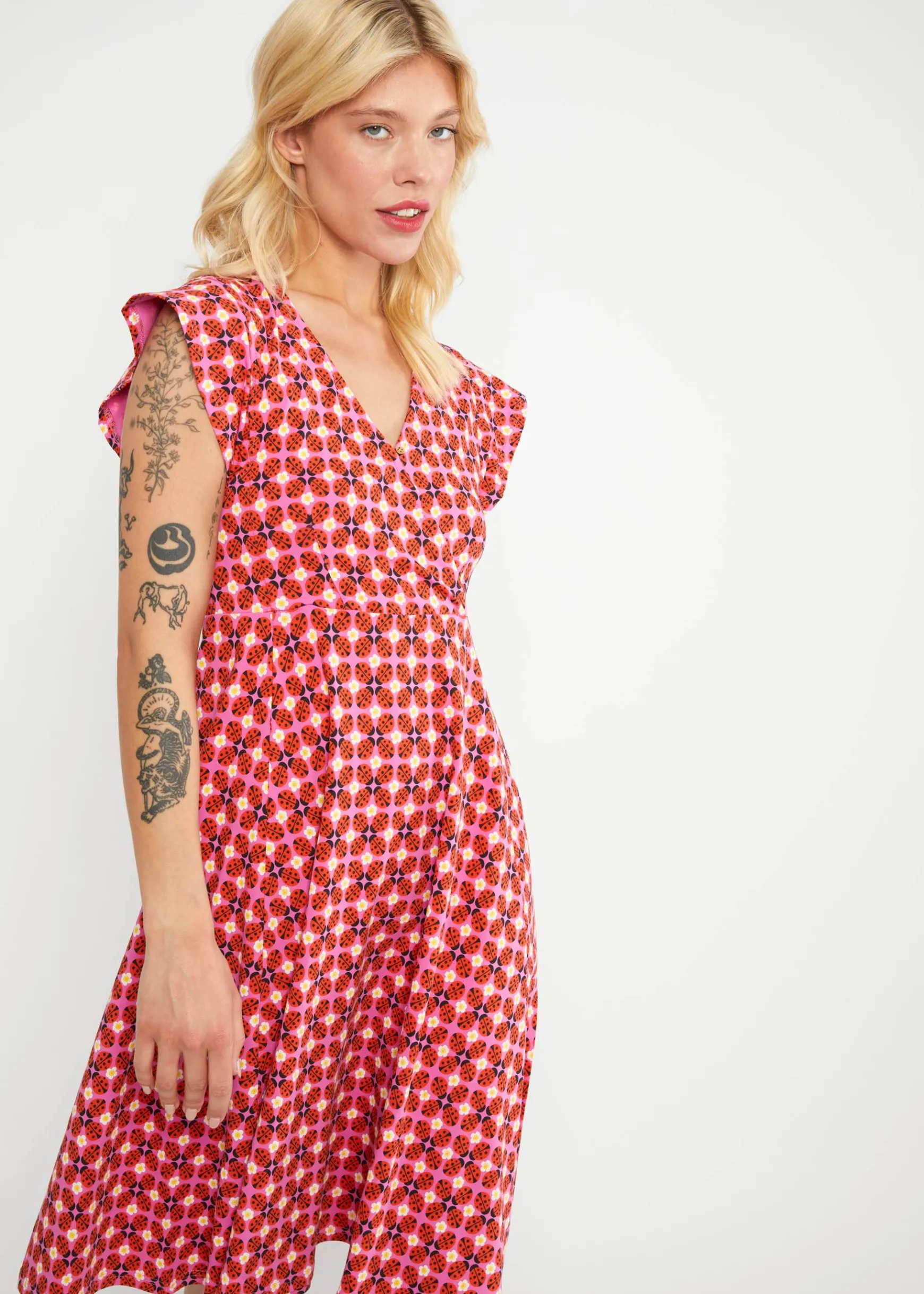 Damen Blutsgeschwister Jerseykleider|Minikleider|Jerseykleid Daydreaming Cache