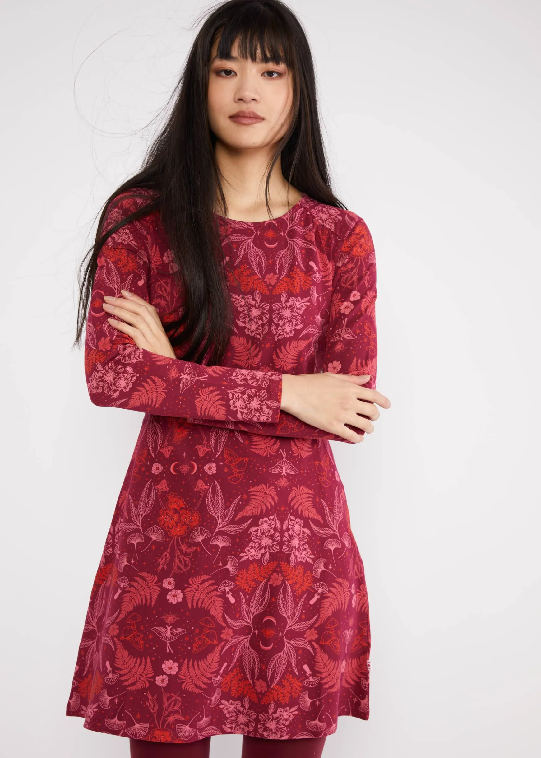 Damen Blutsgeschwister Jerseykleider|Knielange Kleider|Jerseykleid Hootchy Kootchy Petite