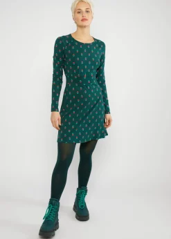 Damen Blutsgeschwister Jerseykleider|Knielange Kleider|Jerseykleid Hootchy Kootchy Petite