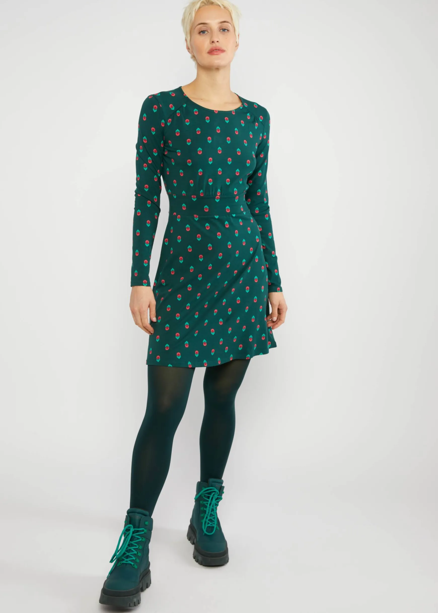 Damen Blutsgeschwister Jerseykleider|Knielange Kleider|Jerseykleid Hootchy Kootchy Petite