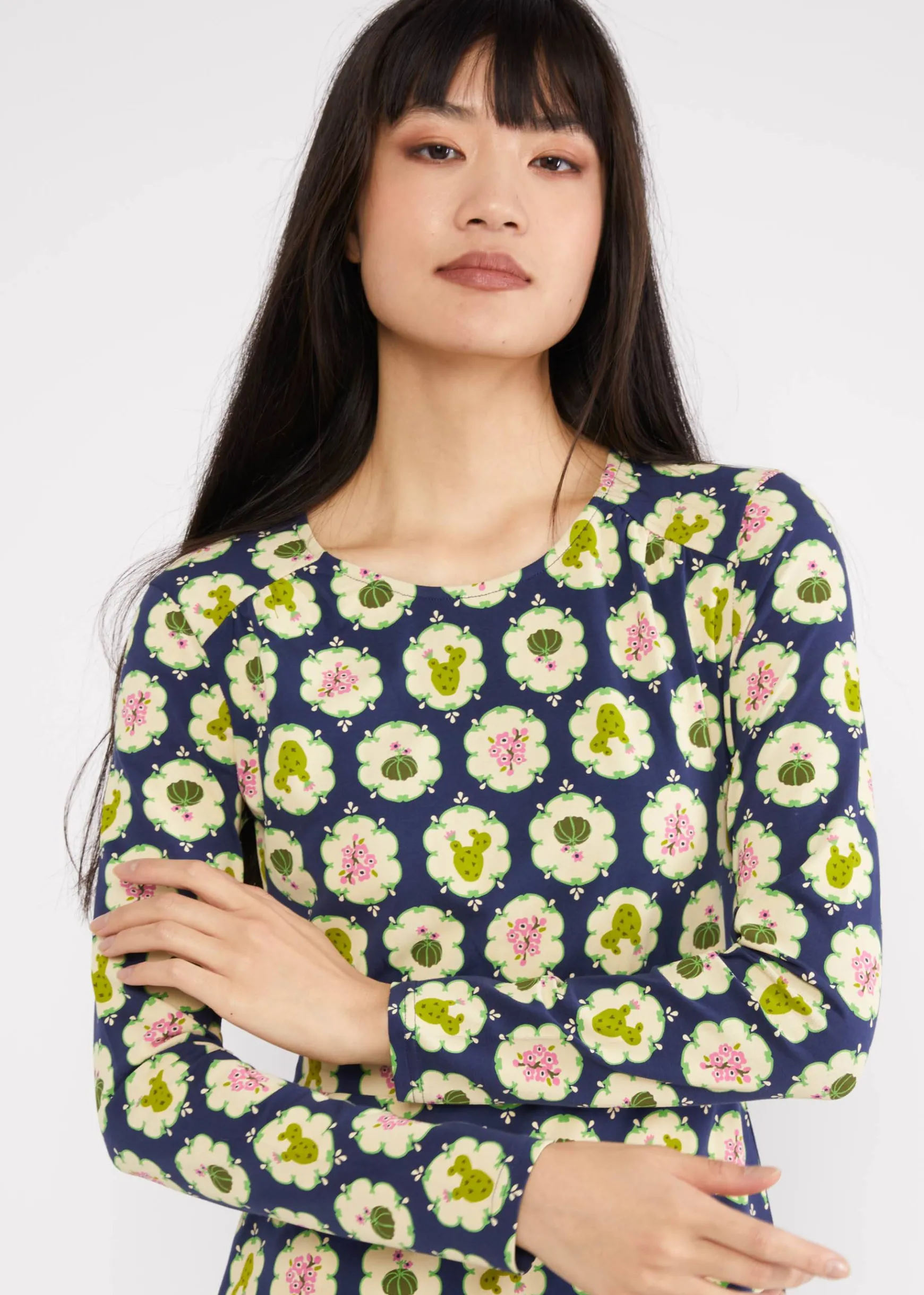 Damen Blutsgeschwister Jerseykleider|Knielange Kleider|Jerseykleid Hootchy Kootchy Petite