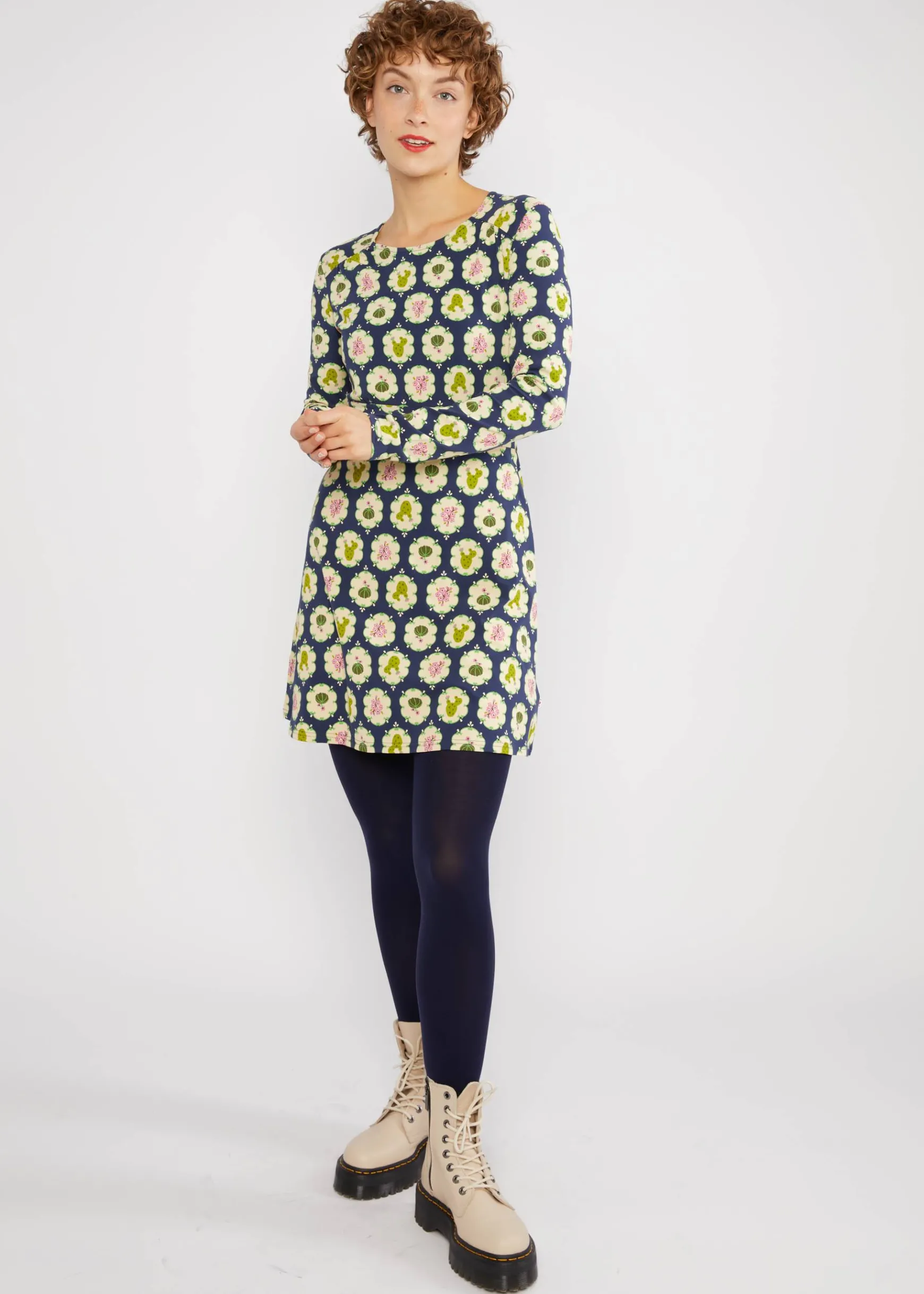 Damen Blutsgeschwister Jerseykleider|Knielange Kleider|Jerseykleid Hootchy Kootchy Petite