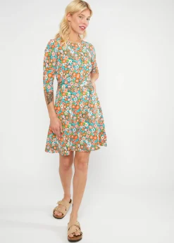Damen Blutsgeschwister Jerseykleider|Knielange Kleider|Jerseykleid Lovely Hug me