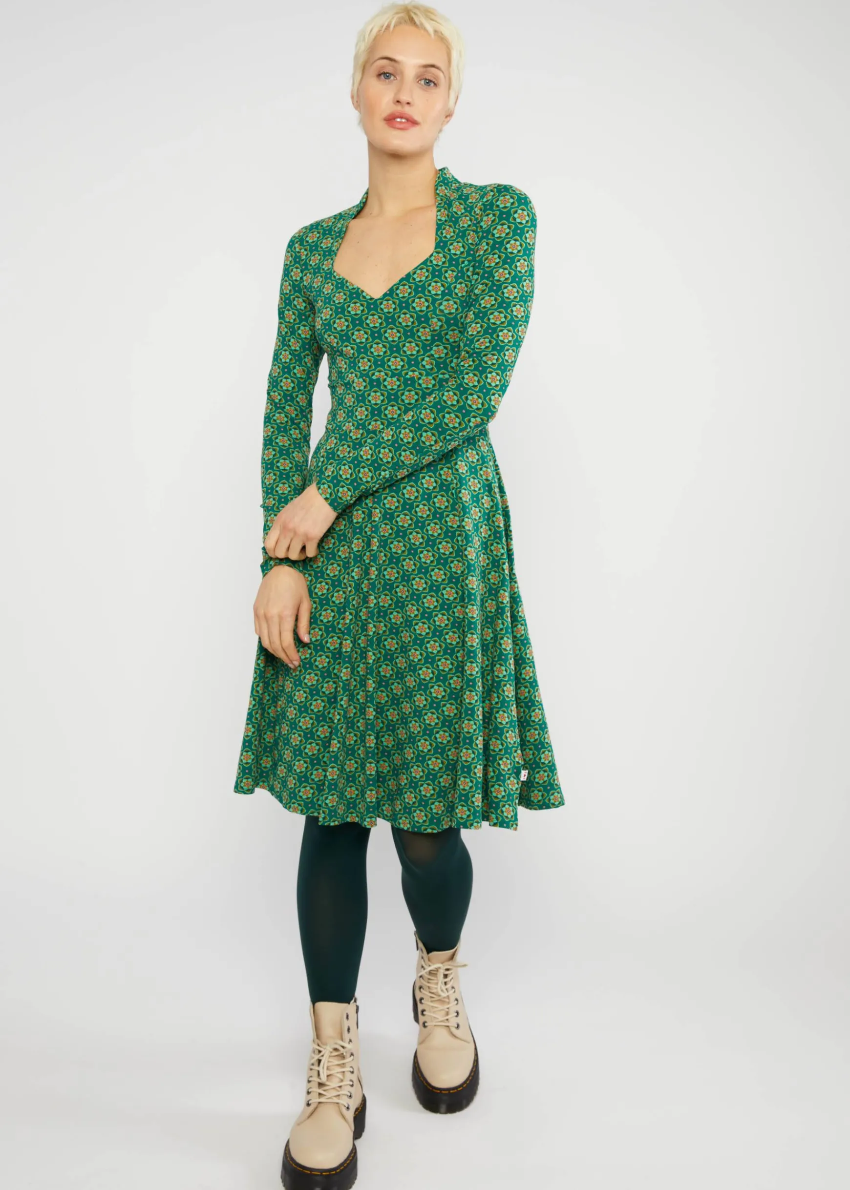 Damen Blutsgeschwister Jerseykleider|Knielange Kleider|Jerseykleid Miraculous Power Tralala