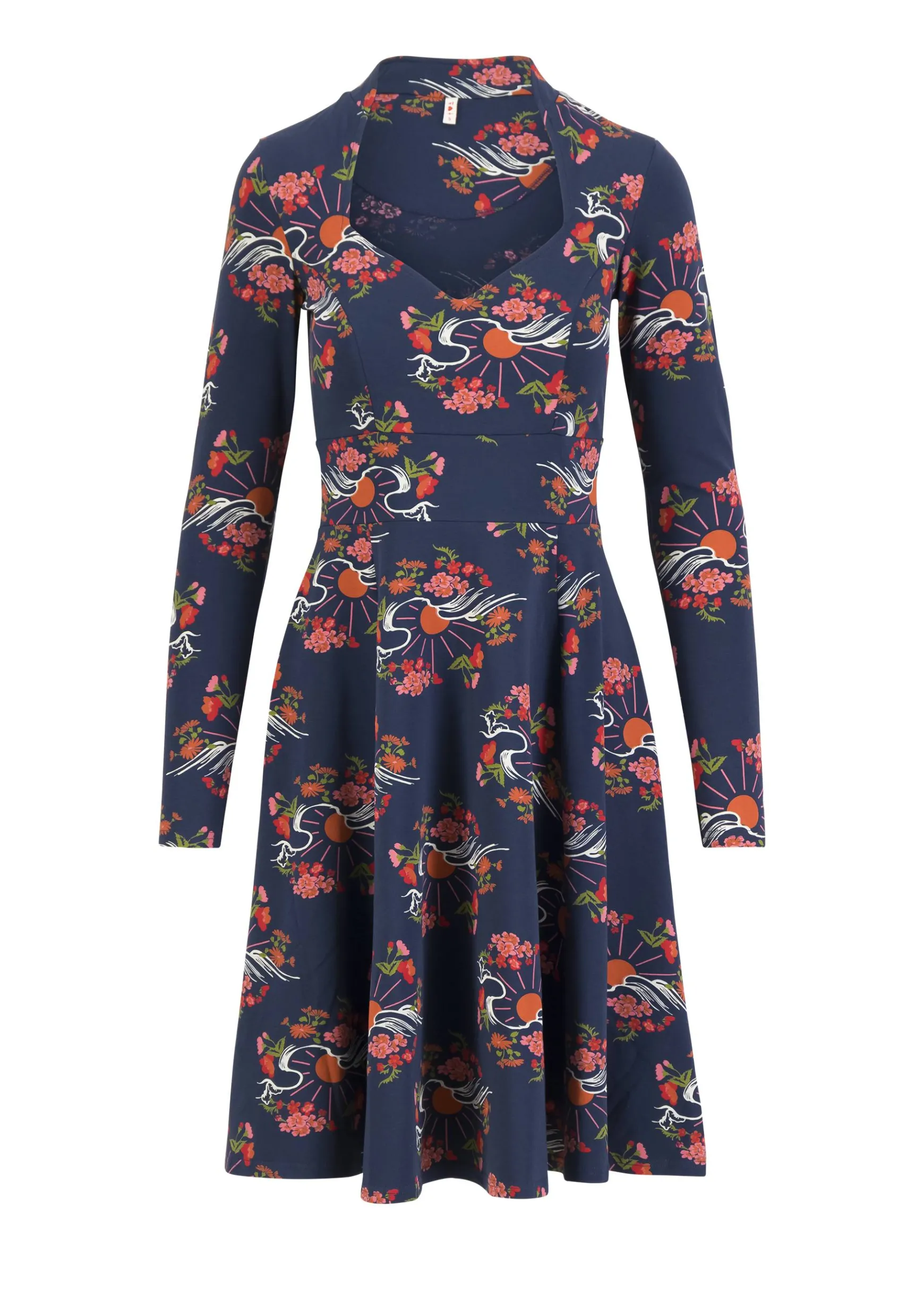 Damen Blutsgeschwister Jerseykleider|Knielange Kleider|Jerseykleid Miraculous Power Tralala