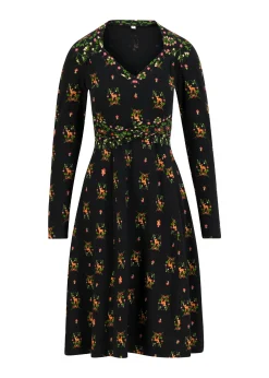 Damen Blutsgeschwister Jerseykleider|Knielange Kleider|Jerseykleid Shake Rattle and Roll