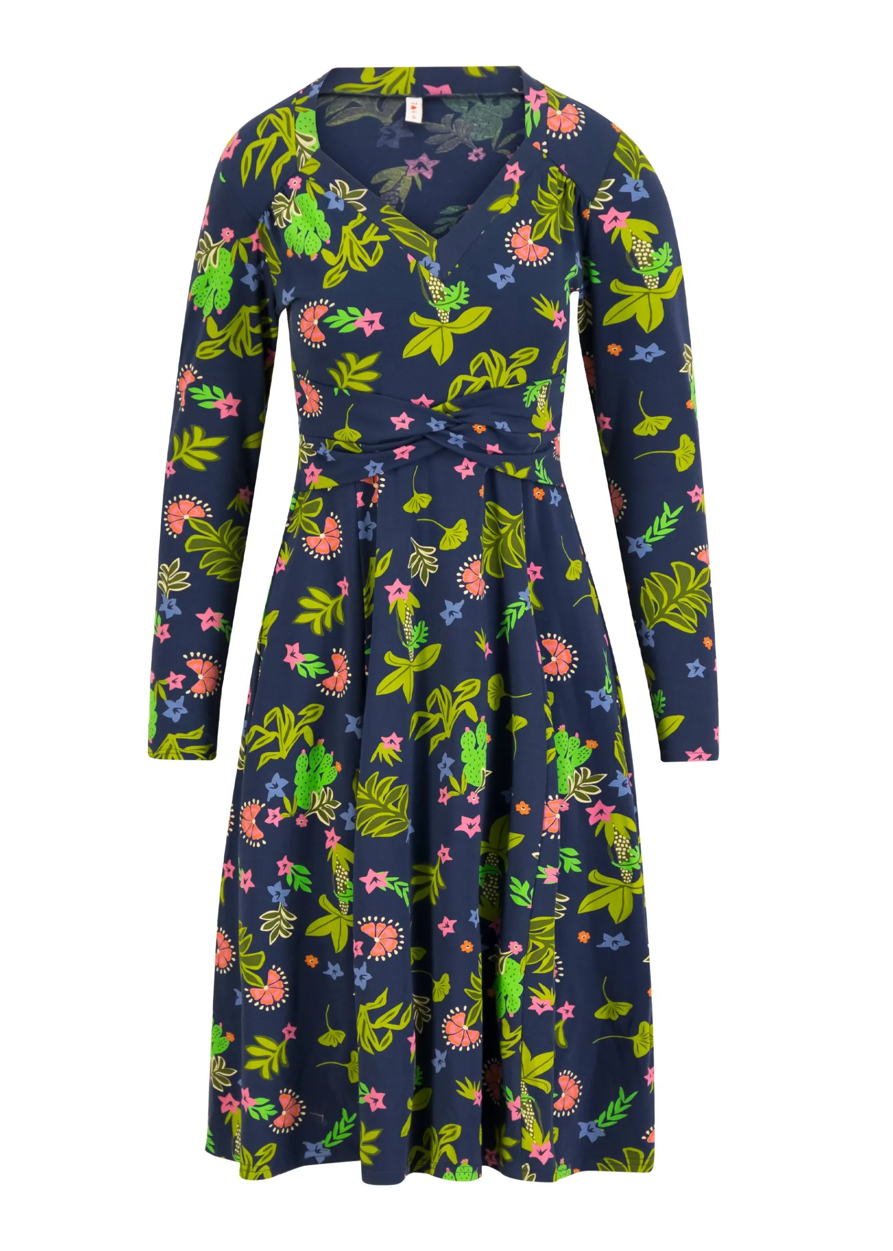 Damen Blutsgeschwister Jerseykleider|Knielange Kleider|Jerseykleid Shake Rattle and Roll