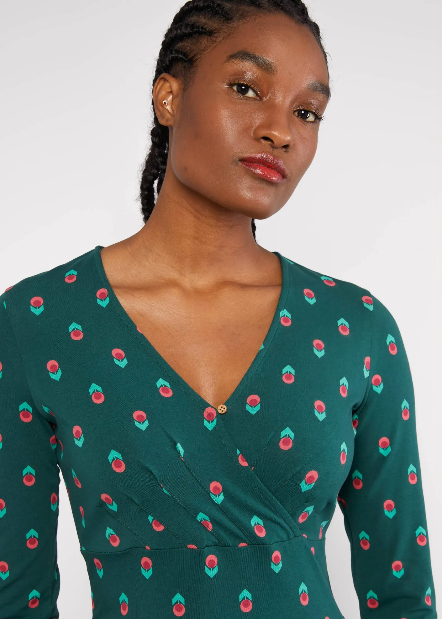 Damen Blutsgeschwister Jerseykleider|Knielange Kleider|Jerseykleid Shalala Tralala