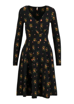 Damen Blutsgeschwister Jerseykleider|Knielange Kleider|Jerseykleid Shalala Tralala