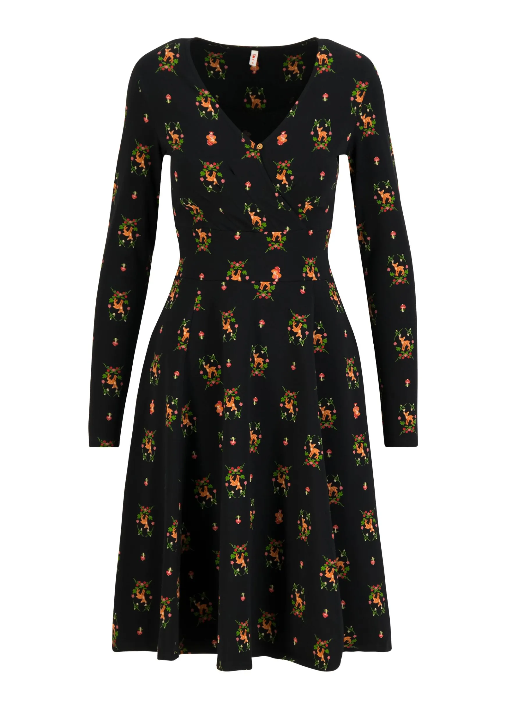 Damen Blutsgeschwister Jerseykleider|Knielange Kleider|Jerseykleid Shalala Tralala