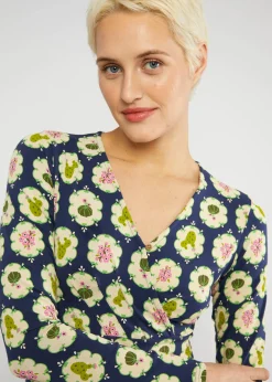 Damen Blutsgeschwister Jerseykleider|Knielange Kleider|Jerseykleid Shalala Tralala
